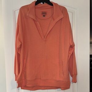 American Eagle Outfitters Peach Knit Sweater